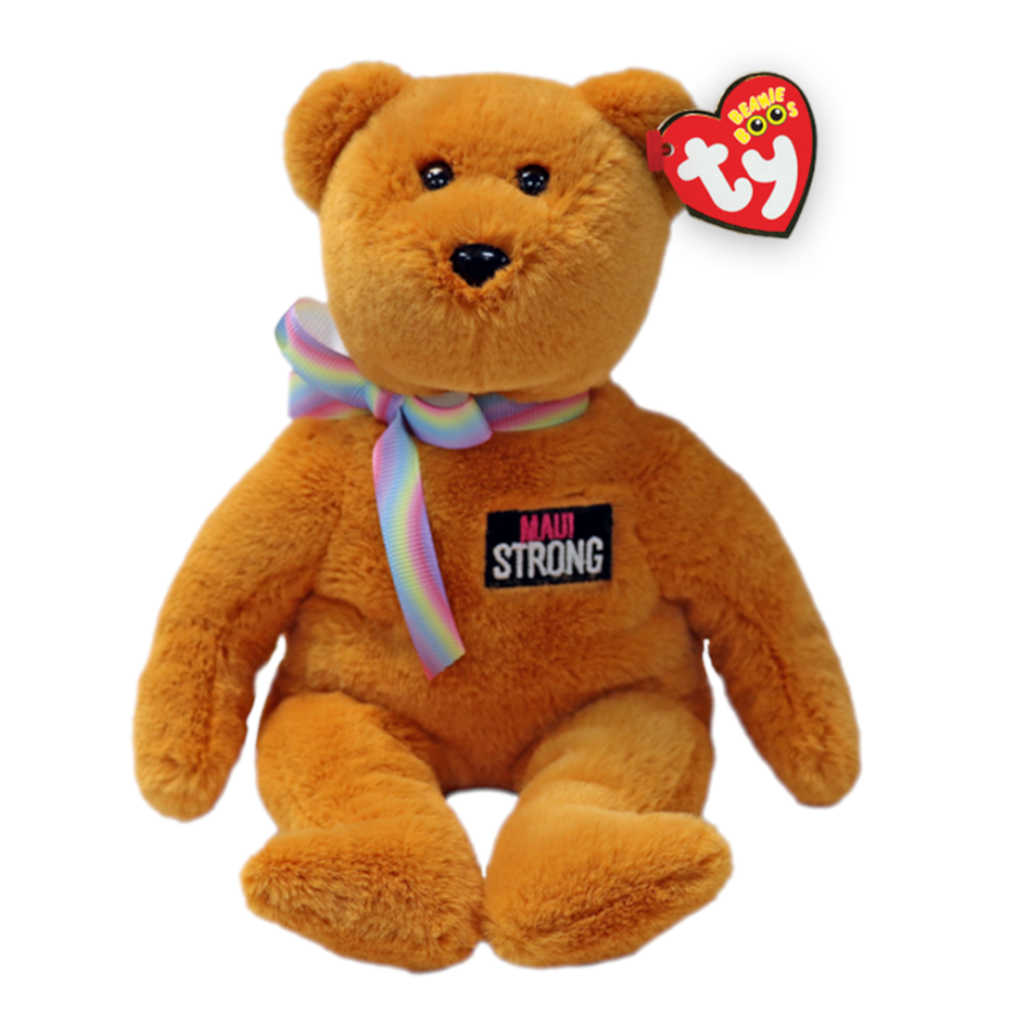 Unipink  Beanie Babies Aloha - Maui Bear