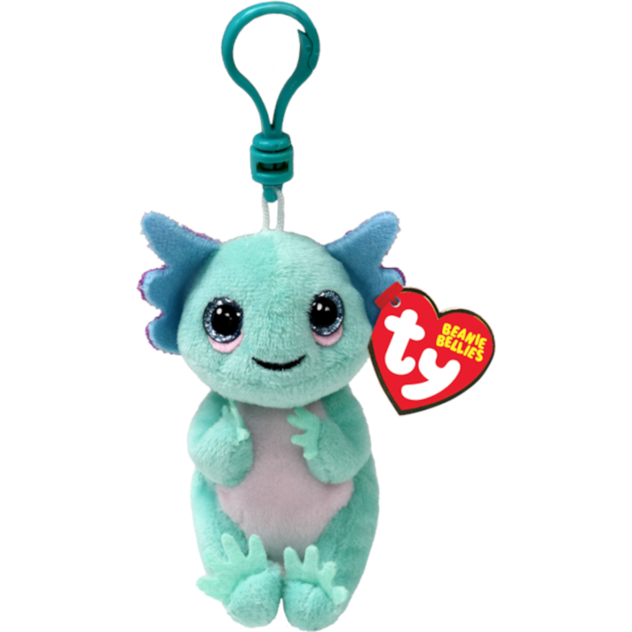 Unipink Beanie Bellies Alex - Pastel Axolotl Clip