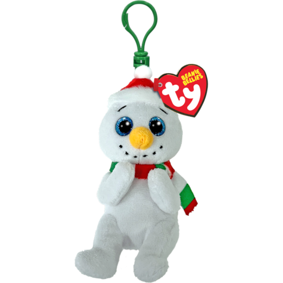 Unipink Beanie Bellies Brrrnard - Snowman Clip