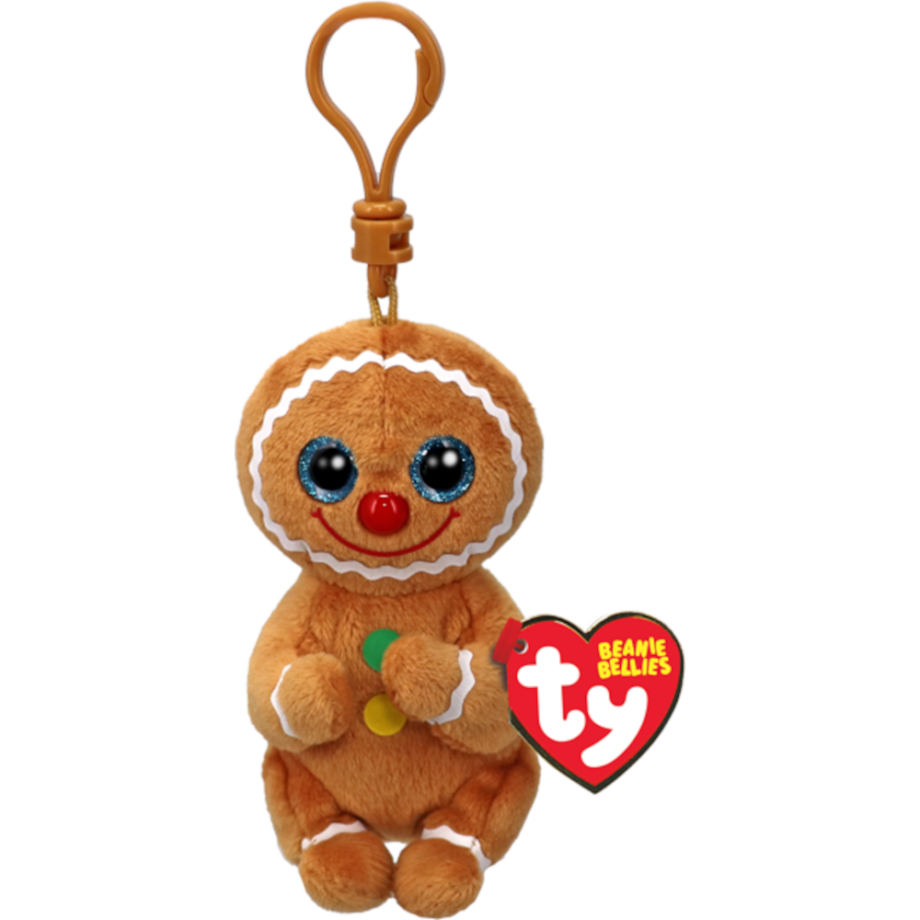 Unipink Beanie Bellies Cookie - Gingerbread Clip