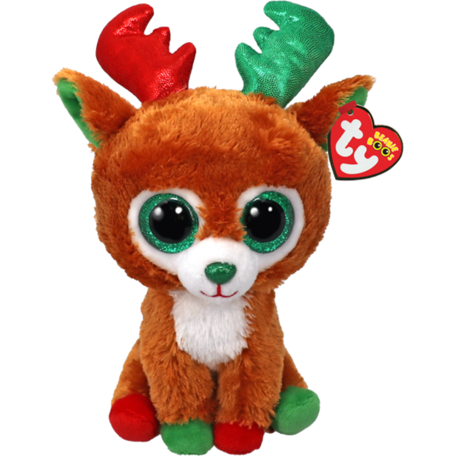 Unipink  Beanie Boos Tinseltoes - Reindeer